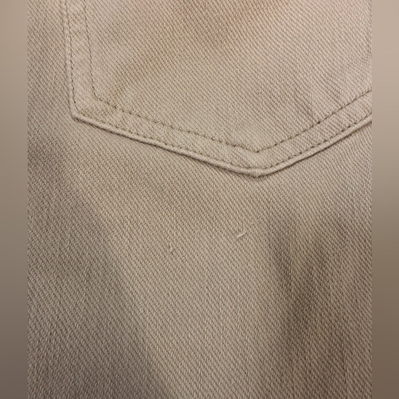 Coldwater Creek Pants Size 14 Light Beige Pull on Wide Elastic Waistband - Picture 13 of 15